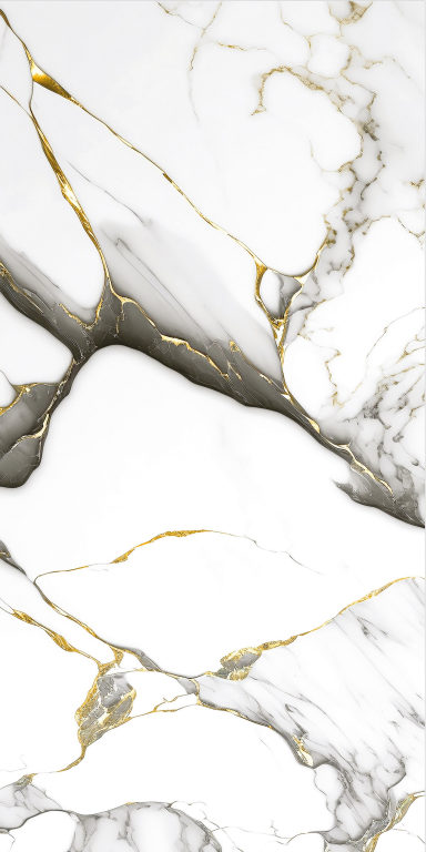 Mauna 3d Gold Polished Wall And Floor Porcelain Tiles 60cmx120cm